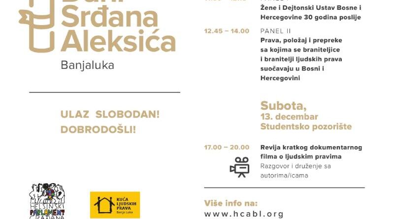 „Dani Srđana Aleksića“