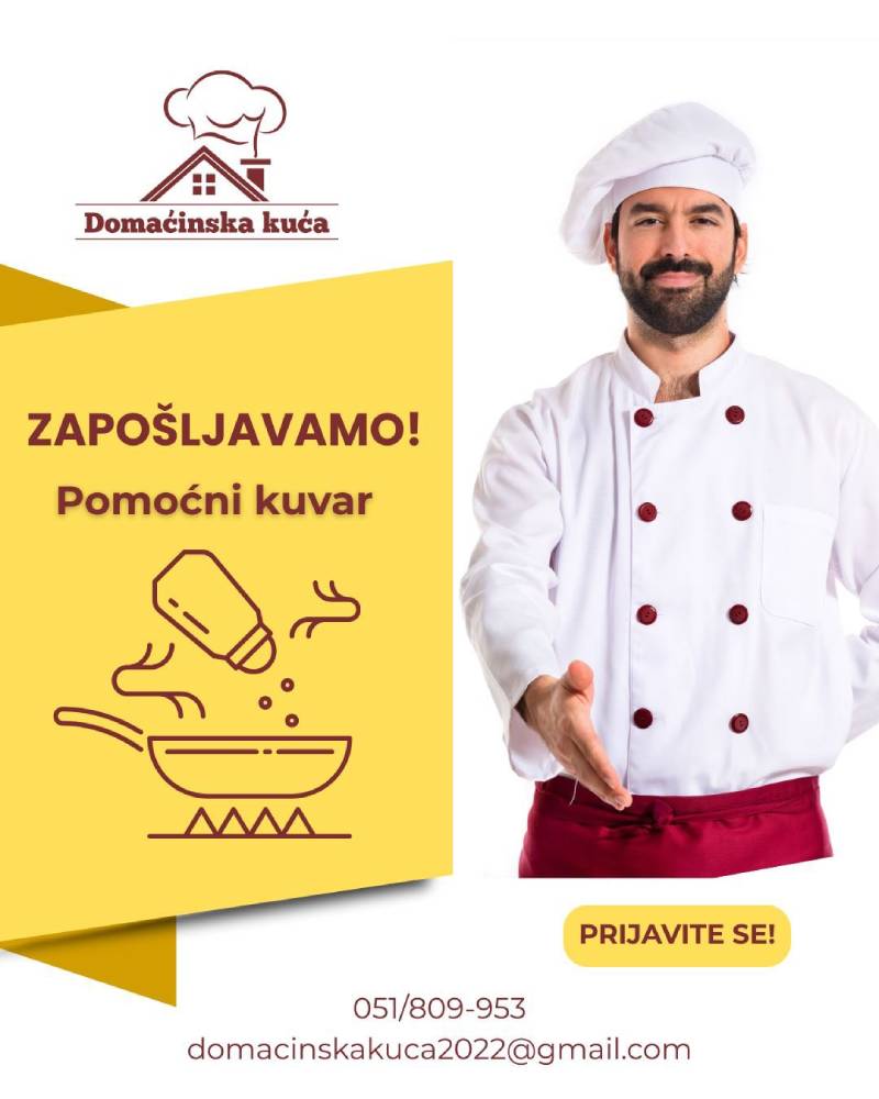 Domaćinska kuća zapošljava