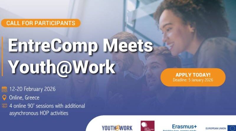Training Course: EntreComp Meets Youth@Work