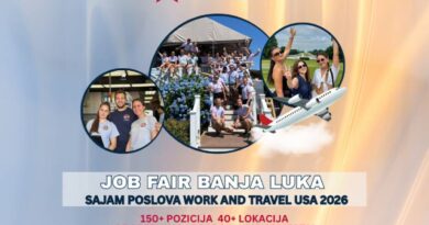 JOB FAIR-SAJAM POSLOVA za Work and Travel USA program 2026