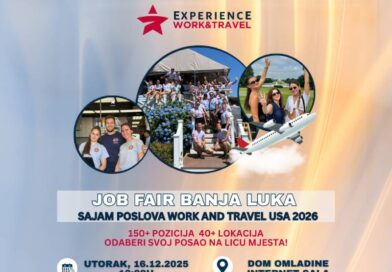 JOB FAIR-SAJAM POSLOVA za Work and Travel USA program 2026