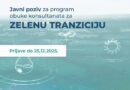 Javni poziv za program obuke konsultanata za zelenu tranziciju