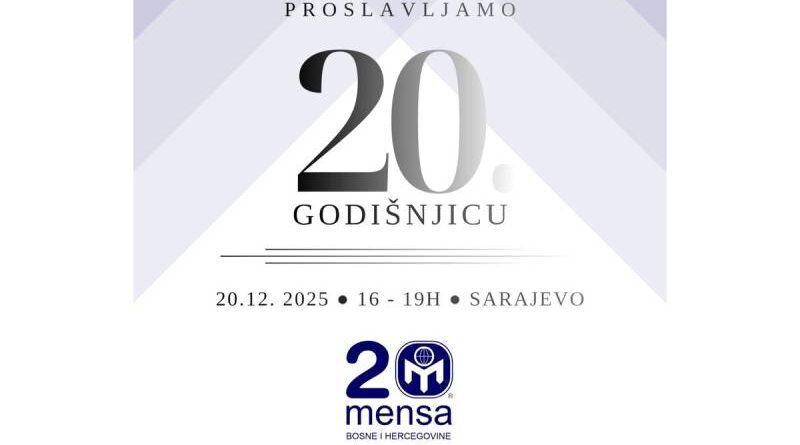 Mensa Bosne i Hercegovine obilježava 20 godina postojanja