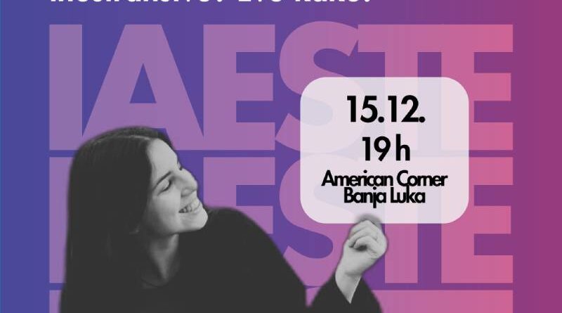 IEASTE prezentacija: Novac, znanje i prijatelji u inostranstvu? Evo kako!