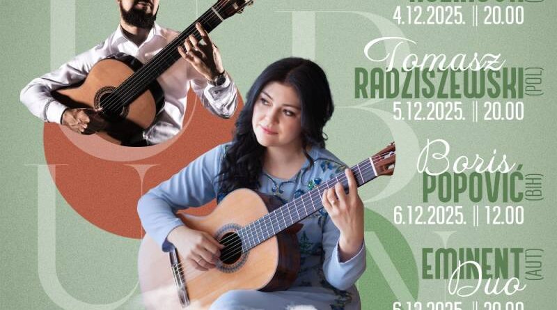 Od četvrtka: Sve je spremno za festival gitare „Ubuntu“