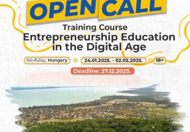 Open Call for Training Course “Entrepreneurship Education in the Digital Age” in RÉVFÜLÖP, HUNGARY