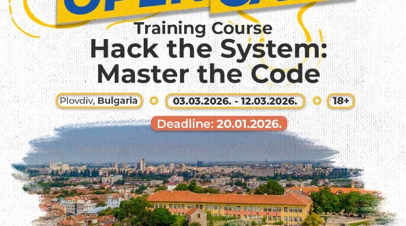 Open Call for Training Course “Hack the System: Master the Code”