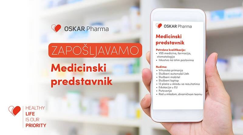 Oskar Pharma zapošljava