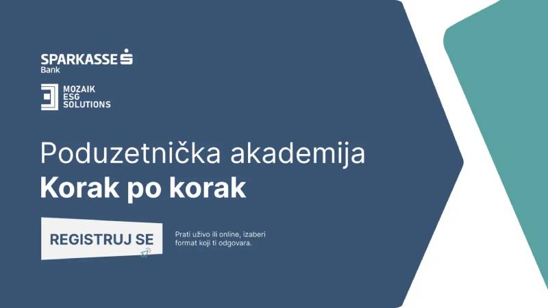 Prijavi se na Poduzetničku akademiju i napravi prvi korak ka rastu svog biznisa!