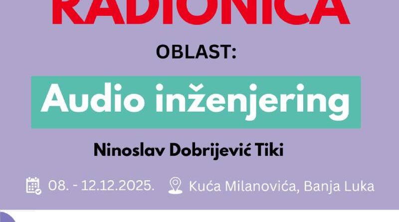 Radionice iz audio inženjeringa
