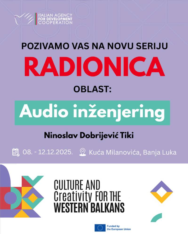 Radionice iz audio inženjeringa