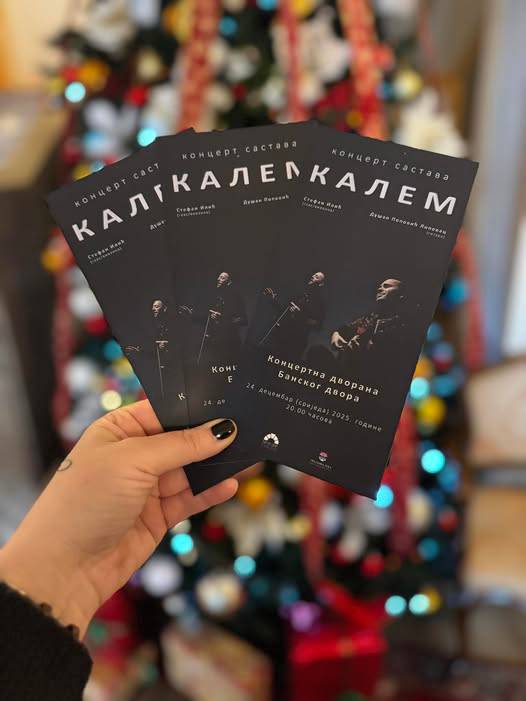 Srijeda u Banskom dvoru: Koncert sastava Kalem