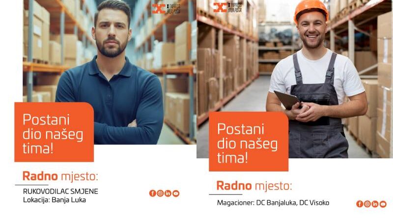 X express zapošljava