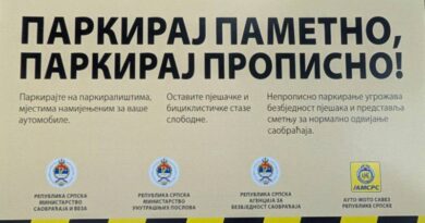 Za nesmetano i bezbjedno kretanje pješaka: Grad Banja Luka učesnik kampanje „Parkiraj pametno, parkiraj propisno“