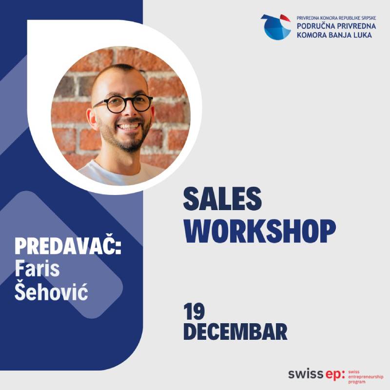 Radionica i mentorske sesije “PRODAJA”