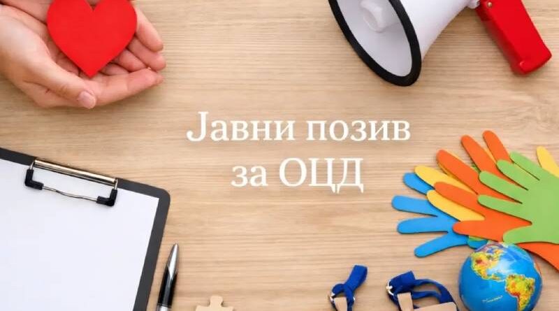 Volonterski servis RS: Javni poziv za OCD