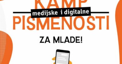Kamp medijske i digitalne pismenosti za mlade