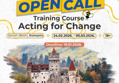 Open Call for Training Course “ACTING FOR CHANGE” in Șimon, Romania