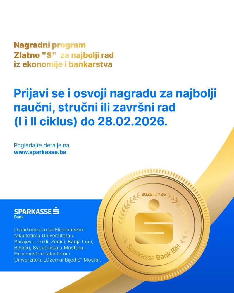 Zlatno S - takmičenje iz ekonomije i bankarstva