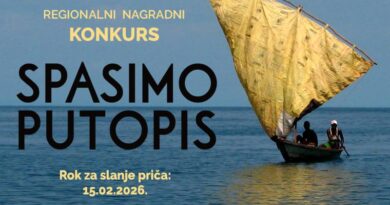 Regionalni nagradni konkurs: Spasimo putopis 2026.