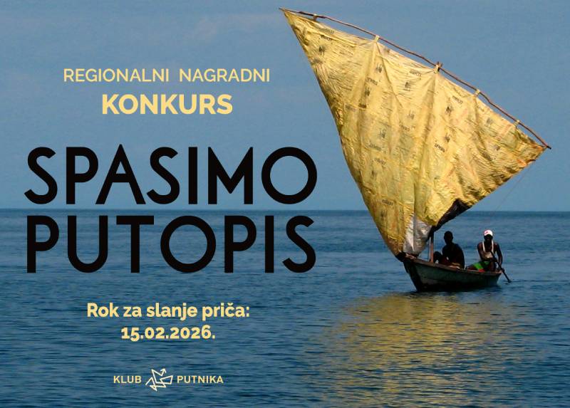 Regionalni nagradni konkurs: Spasimo putopis 2026.