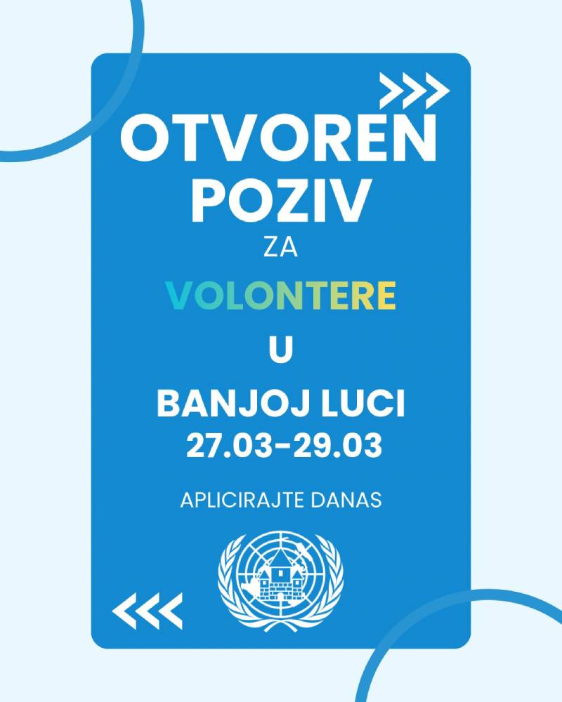Banja Luka International MUN: Poziv za volontere iz Banje Luke i okoline