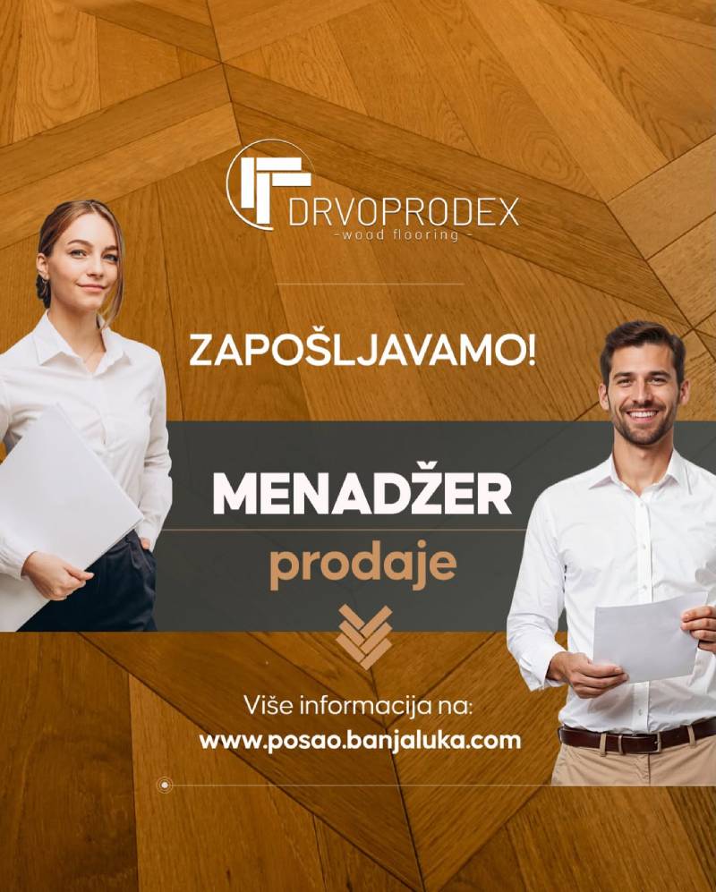 Drvoprodex zapošljava