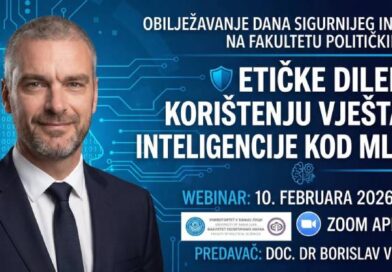 Webinar "Etičke dileme u korištenju vještačke inteligencije kod mladih"
