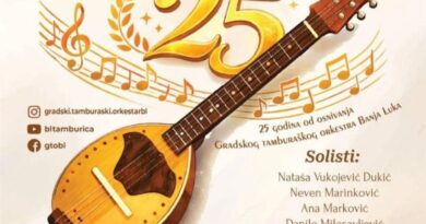 Gala koncert Gradskog tamburaškog orkestra 17. i 18. februara u Banskom dvoru