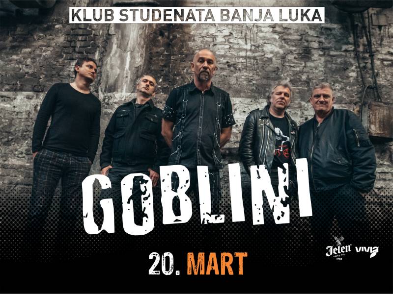 Goblini ponovo u Banjaluci: 20. mart u znaku sirovog punk-rocka