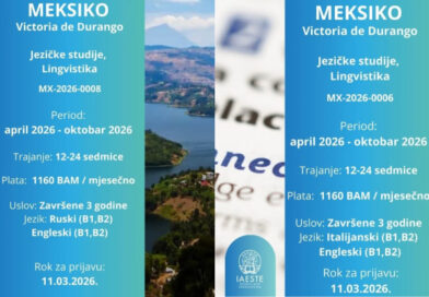 IAESTE prilika: Postani instruktor jezika u Meksiku