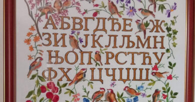 Izložba "Jedinstvenost ćirilice" u Etno-kući "Duga"