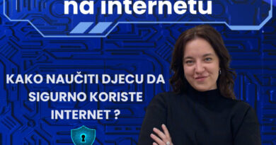 Besplatan webinar: Kako da vaše dijete bude sigurno na internetu?
