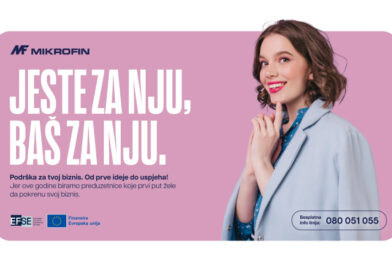 MIKROFIN PREDUZETNICA - program podrške za žensko preduzetništvo