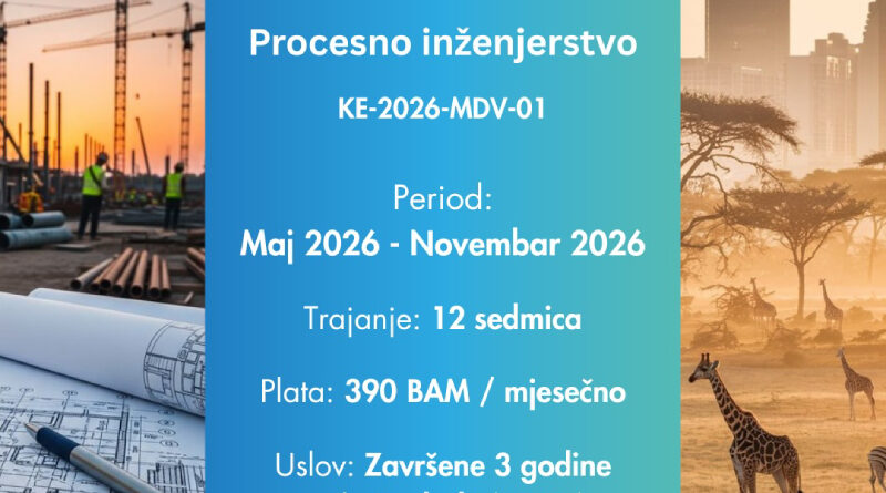 Nova IAESTE praksa u Keniji