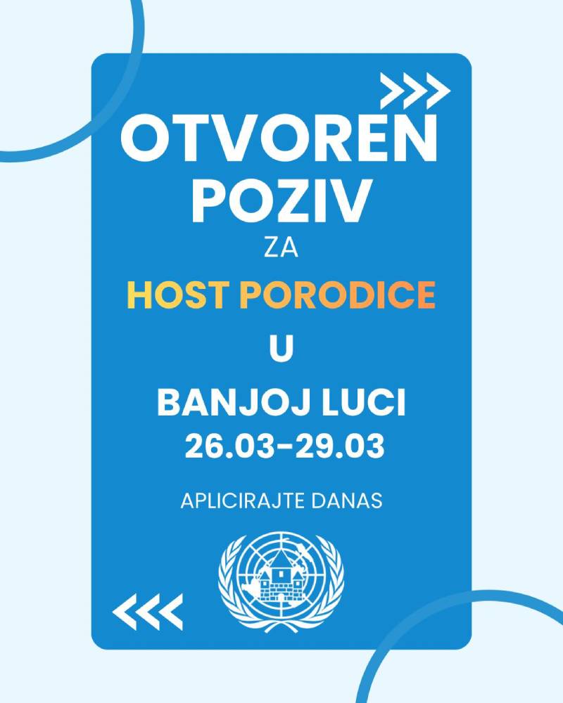 Otvorene prijave za HOST (domaćinske) porodice