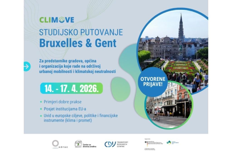 Otvorene prijave za studijsko putovanje u Brisel i Gent