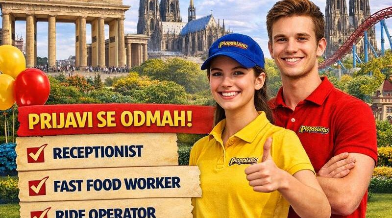 Poziv za mlade za putovanje i rad u Njemčku (Work Holiday Germany).