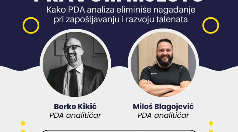 Besplatni webinar "Prava osoba na pravom mjestu"