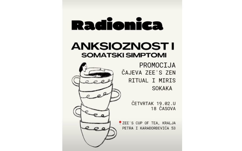 Radionica o anksionosti i somatskim simptomima