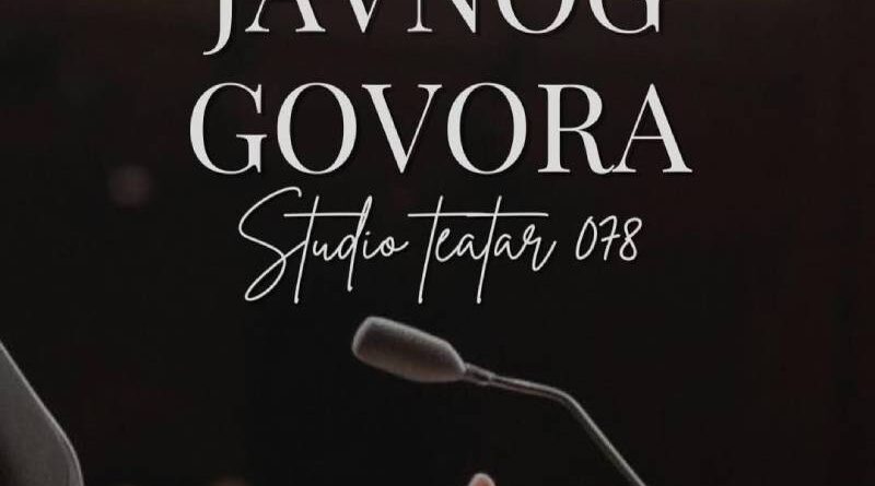 Studio Teater 078: Škola javnog govora