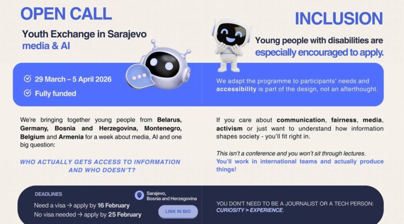 Omladinska razmjena "Media and AI"