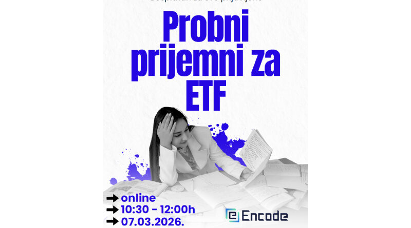 Besplatna simulacija prijemnog ispita za ETF