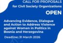 Call for Proposals for Civil Society Organizations is OPEN!