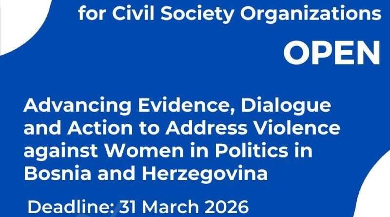 Call for Proposals for Civil Society Organizations is OPEN!