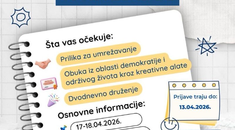 Erasmus+ lokalni trening za mlade