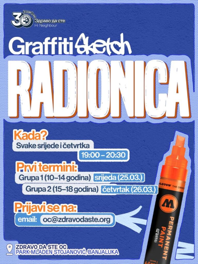 Radionica: Graffiti sketch