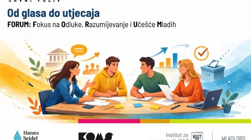 Javni poziv za učešće u programu obuke “Od glasa do utjecaja”