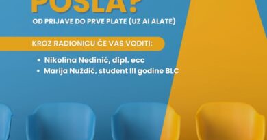 Radionica: KAKO DO POSLA? Od PRIJAVE do prve PLATE (uz AI alate)