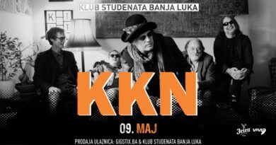 Kanda Kodža i Nebojša 9. maja u Banjaluci: Veče sirovog rokenrola i energije bez kompromisa